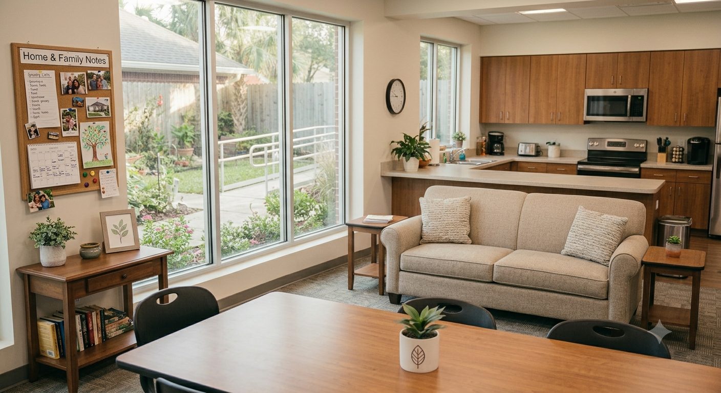 Shared living room