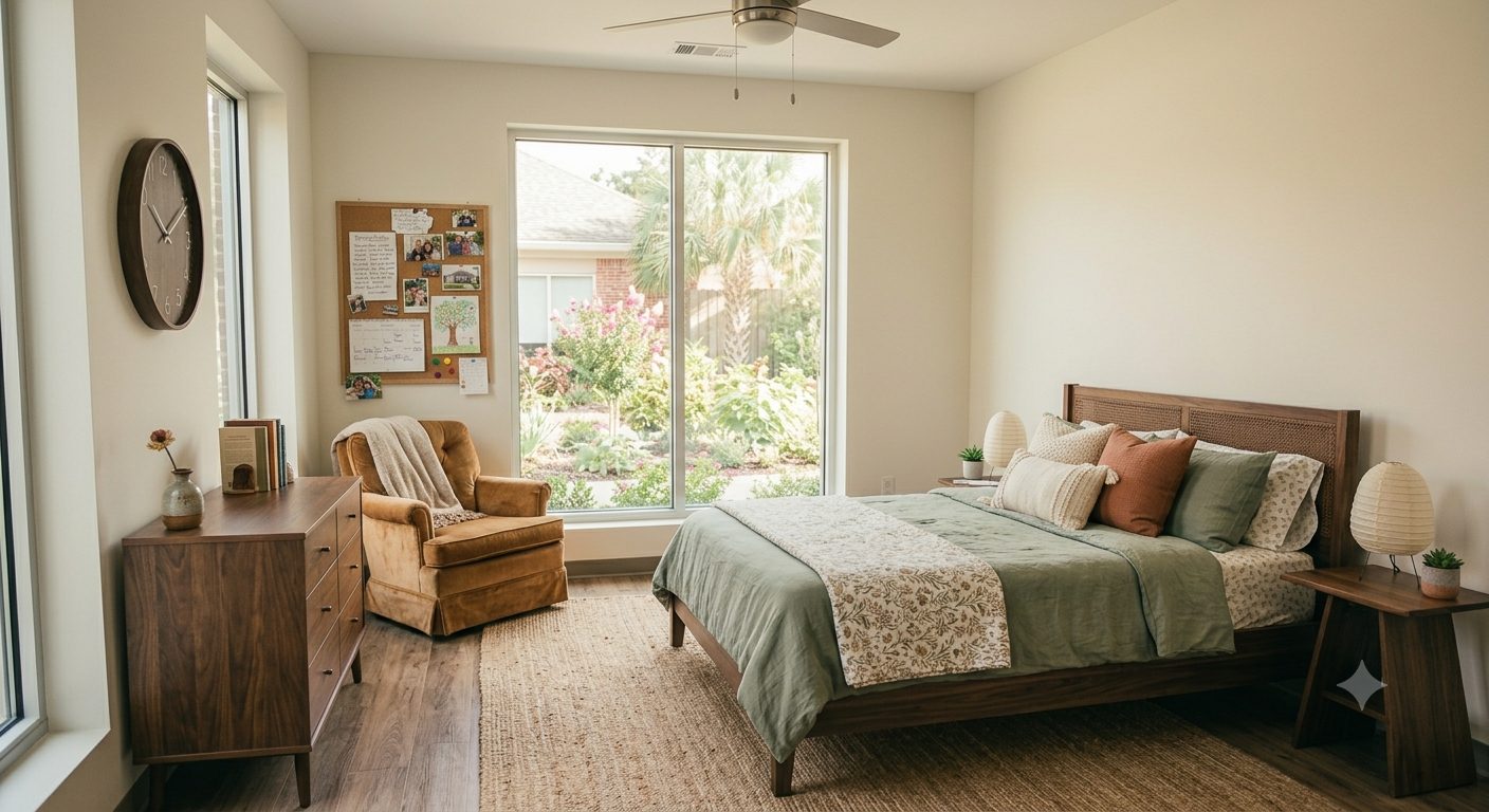 Resident bedroom